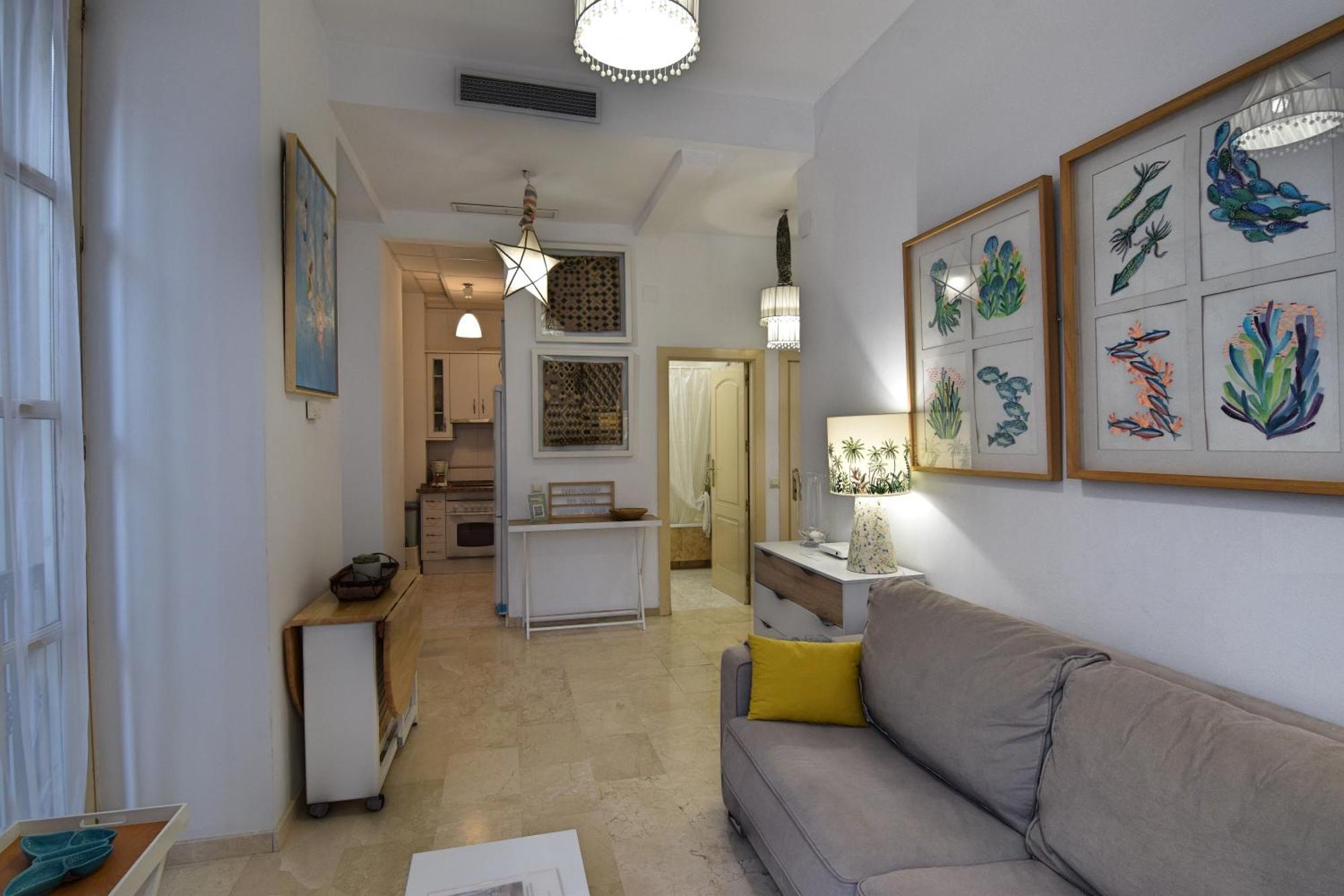 Apartamento Santos 7 Малага Екстериор снимка