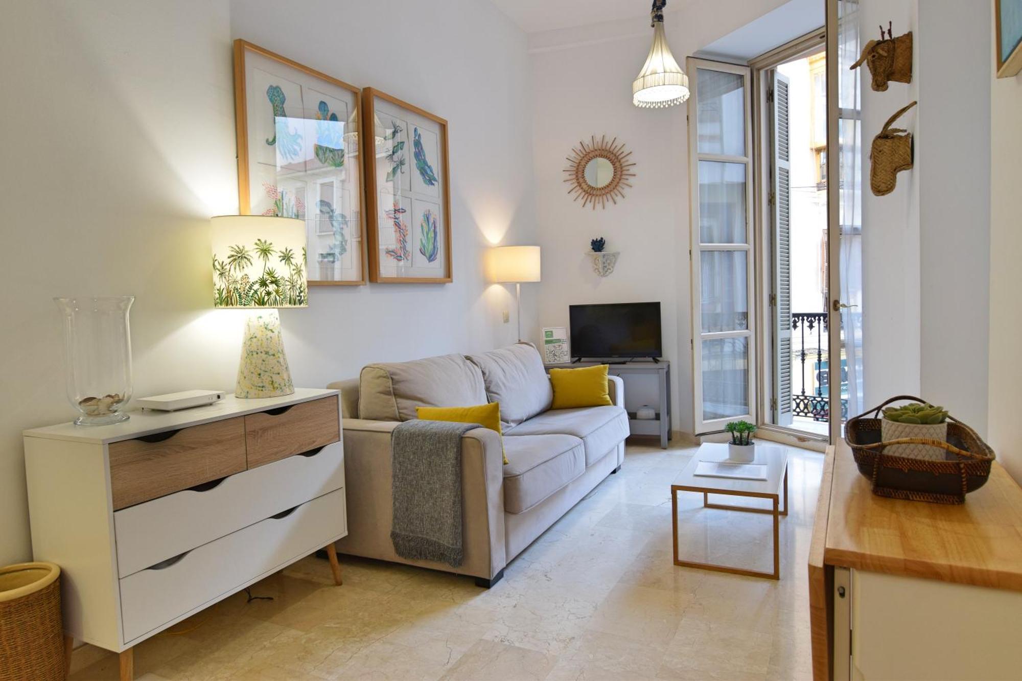 Apartamento Santos 7 Малага Екстериор снимка