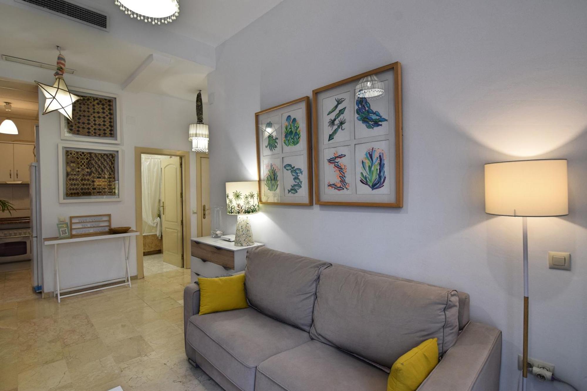 Apartamento Santos 7 Малага Екстериор снимка