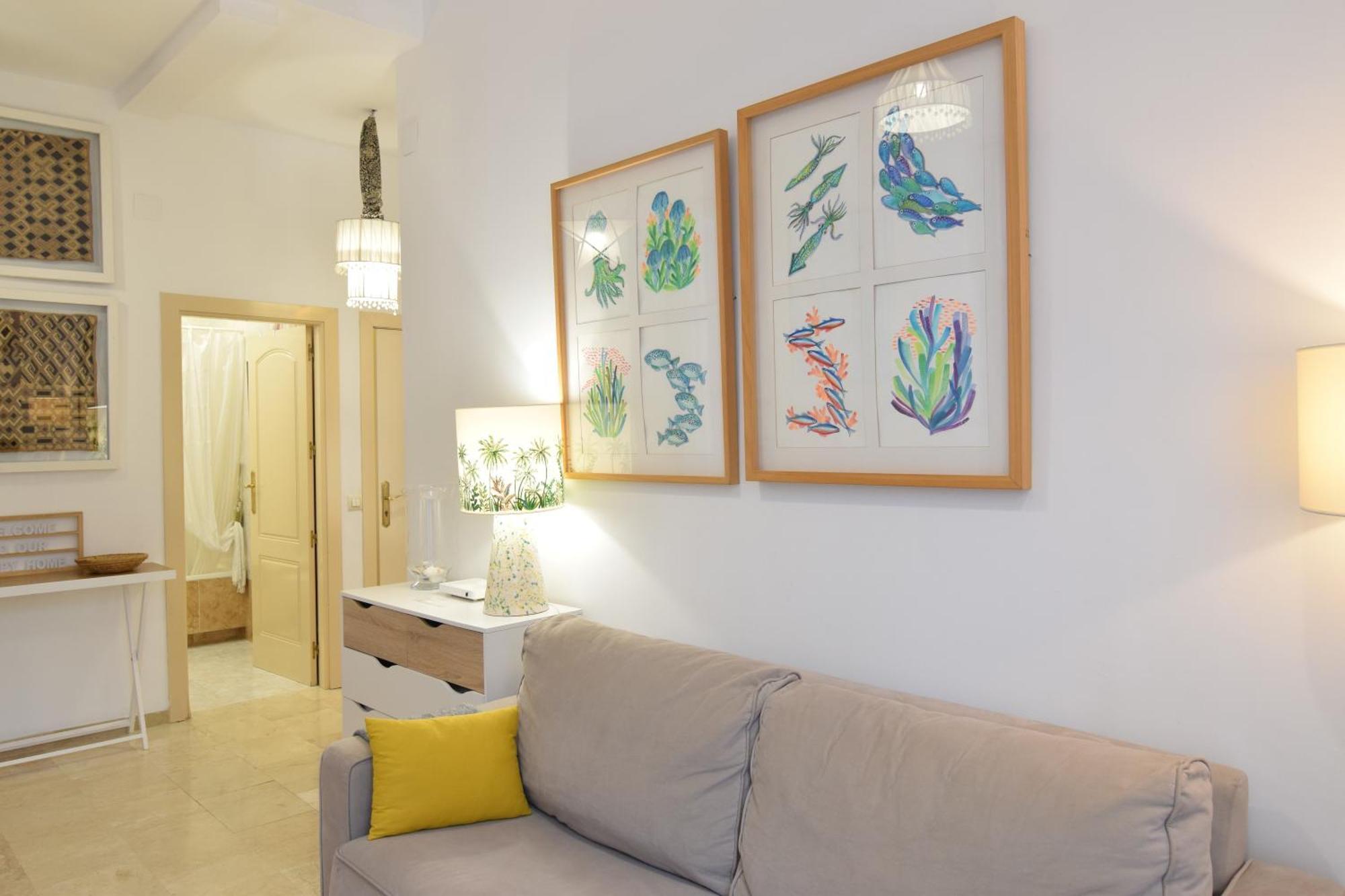 Apartamento Santos 7 Малага Екстериор снимка