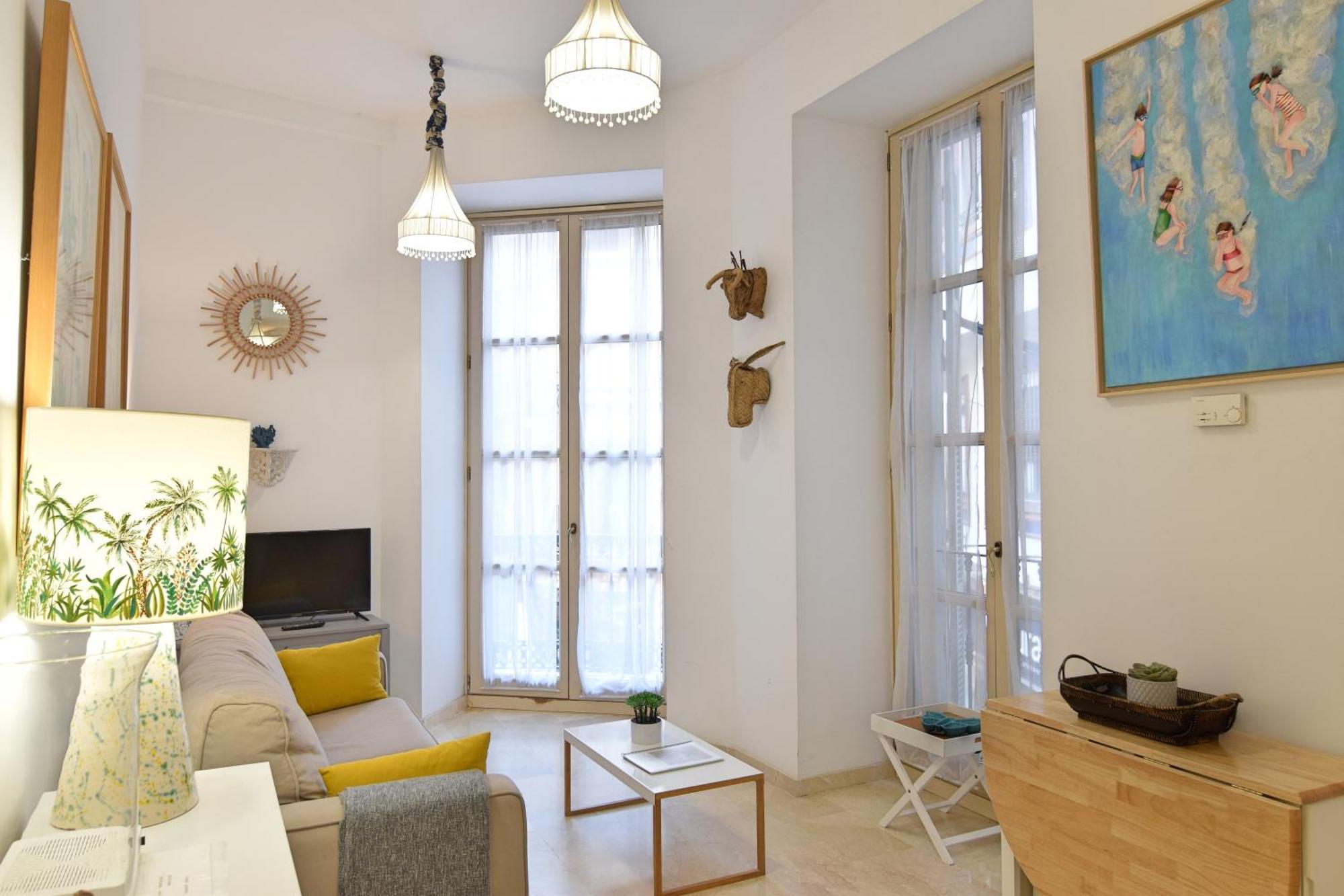 Apartamento Santos 7 Малага Екстериор снимка